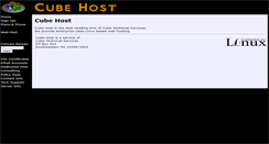 Desktop Screenshot of cubehost.com